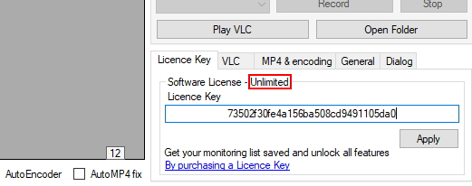 moniturbate licence key validated