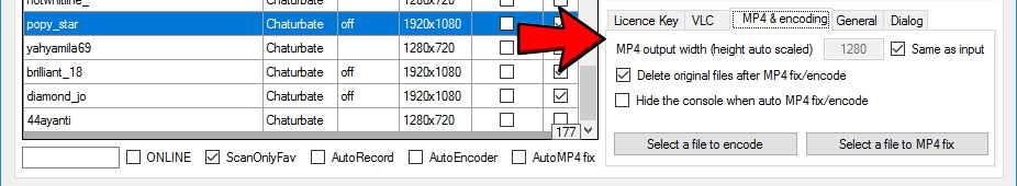 moniturbate mp4 encoding