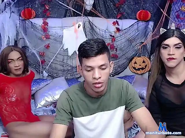TRIOTRANS bongacams performer couple of 2 transsexuals