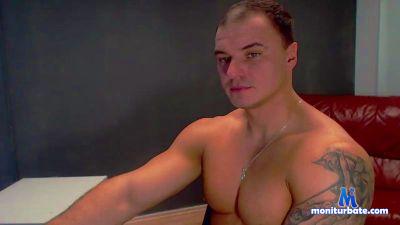 BadBoyAndreXXL cam4 gay performer from Russian Federation badboyandrexxl alpha cum muscle feet 