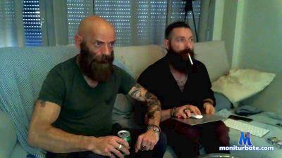 rad_lad cam4 bisexual performer from Kingdom of Spain bald tattoos viking beard 