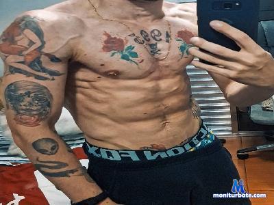 CachorroTatuado cam4 straight performer from Federative Republic of Brazil RockStar Piercing Tattoo masturbation cum amateur 