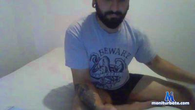 95_bearded cam4 straight performer from Federative Republic of Brazil bigass anal 18cm solo masturbate bear cum cock toy 