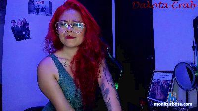 Dakota_Crab cam4 bisexual performer from Republic of Colombia squirt masturbation striptease fisting feet spanking bdsm 