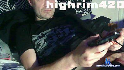 HighRim420 cam4 bicurious performer from United Kingdom of Great Britain & Northern Ireland gamer analtoys anal cum 