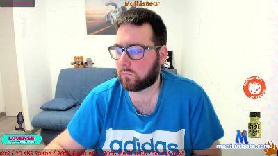 mathisbear cam4 gay performer from French Republic amateur poppers tits analtoys 