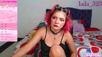 laila_323 cam4 bisexual performer from Republic of Colombia latina lovense schoolgirl pvt 