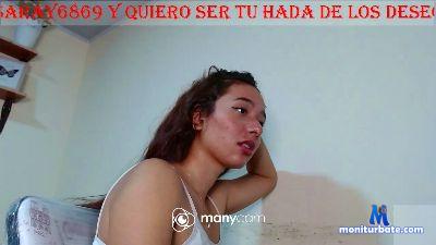 saray6869 cam4 bisexual performer from Republic of Colombia  