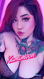 kamiimoon Camsoda livecam show performer room profile