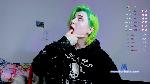 sexy-goth Camsoda livecam show performer room profile