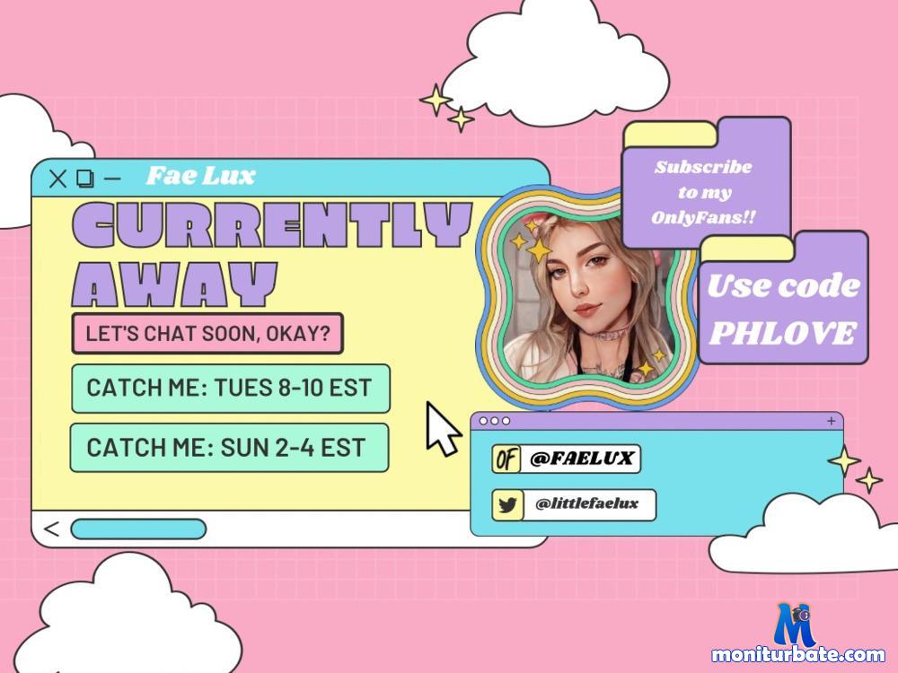 faelux camsoda livecam performer profile