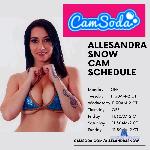 allesandrasnow Camsoda livecam show performer room profile