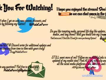 makekatpurrrr chaturbate livecam performer profile