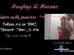 naughtyslilmonster chaturbate profile picture