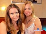 elizabe-black-and-bessie-moaore flirt4free livecam show performer Will be our daddy today ? 