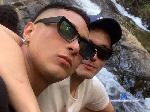 camo-and-thom flirt4free livecam show performer Lets jerk off together 