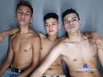 christofer-and-ian-and-danny flirt4free livecam show performer Three manly brunettes: what who loves to break asses?