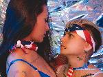 estefhan-santos-and-kendra-harper flirt4free livecam show performer This explosive couple will blow your mind, we are sex gods