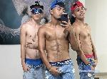 daek-and-marcos-and-santi flirt4free livecam show performer Three bodies, one desire, the night is ours to explore.