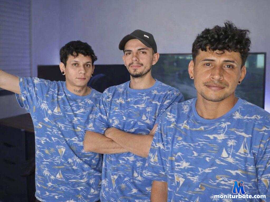 jhongib-and-elias-and-mikee Flirt4free performer Cum Eating Bondage Humiliation Collar and Leash Exhibitionism Food Armpit