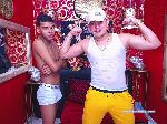 lyan-and-jhovannel flirt4free livecam show performer welcome to em room guys hot