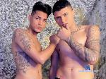 dylan-martinezz-and-alexx-strongg flirt4free livecam show performer Welcome to our room, enjoy it