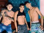 paul-and-freddy-and-maikol flirt4free livecam show performer Welcome guy we are three Latin boys without limits 