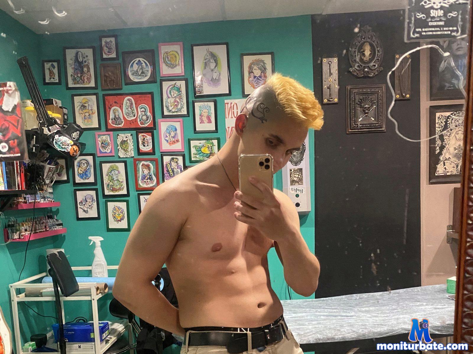 brian-macnally-and-mark-starson Flirt4free performer Nipple Play Dirty Talk Jerk off Instruction Teasing Whip Leather Rope Play Exhibitionism Muscle Worship