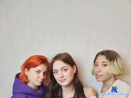 kimberly-and-debbie-and-camilla flirt4free performer ❤️⭐We are Kim (brunette) Emma (orange hair) and Katrin (blonde) Please Make Us Cum .⭐❤️