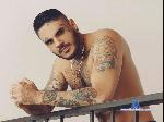 damoon flirt4free livecam show performer hairly and tattoo