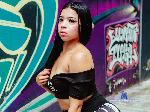 luciana-brown flirt4free livecam show performer Kiss me, give me the moisture of your tongue, of your lips, make your saliva mix with mine creating 