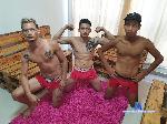caz-and-cezar-and-christian flirt4free livecam show performer Welcome, we are a horny Latin threesome wanting to behave badly and have fun with you!