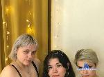 keyra-and-haley-and-gladys flirt4free livecam show performer 