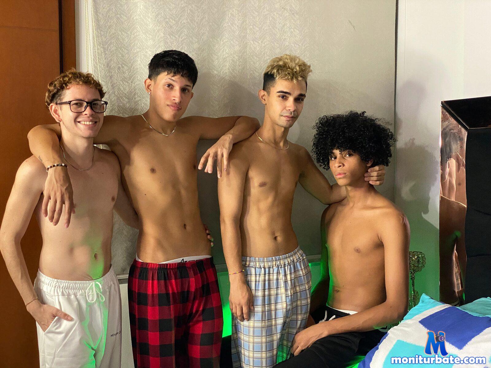 bernie-and-michael-and-jasper-and-adam Flirt4free performer Boss / Secretary Cum Eating Domination Bad Cop/Good Cop Bondage Humiliation Tickler Pain and Punishment Armpit Wrestling