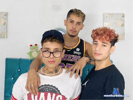 gerson-and-noe-and-jackson flirt4free performer We are a fascinating trio, sexually expressive, we are three hot, hormonal and Latin boys.