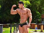 terceo-muscle flirt4free livecam show performer Aesthetic fitness model