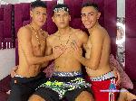 dreezy-and-jacob-and-james flirt4free livecam show performer Hot Latin Threesome