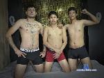 bayron-and-alejo-and-rodrigo flirt4free livecam show performer We are three sexy Latinos with good attributes, two gay and one straight.