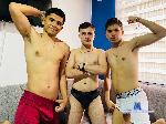 cesar-and-samuel-and-bayron flirt4free livecam show performer Hot Latino with nice asses and long cocks to suck