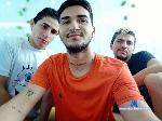 juleam-and-tomand-and-thayler flirt4free livecam show performer Hello guys welcome to my room!