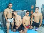 calvin-and-adan-and-levi-and-robert flirt4free livecam show performer Hot guys 