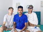 farid-and-ares-and-noe flirt4free livecam show performer Welcome Guys