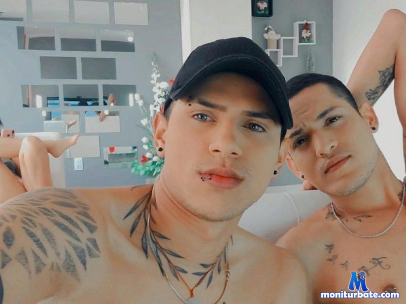 aaron-hoffmann-and-alan-hoffmann Flirt4free performer Anal Nipple Biting Nipple Play Paddling/Spanking/Whips Butt Plug Cum Eating Whip Piercings and Tattoos Tickler Smoking Ball Gag Rimming