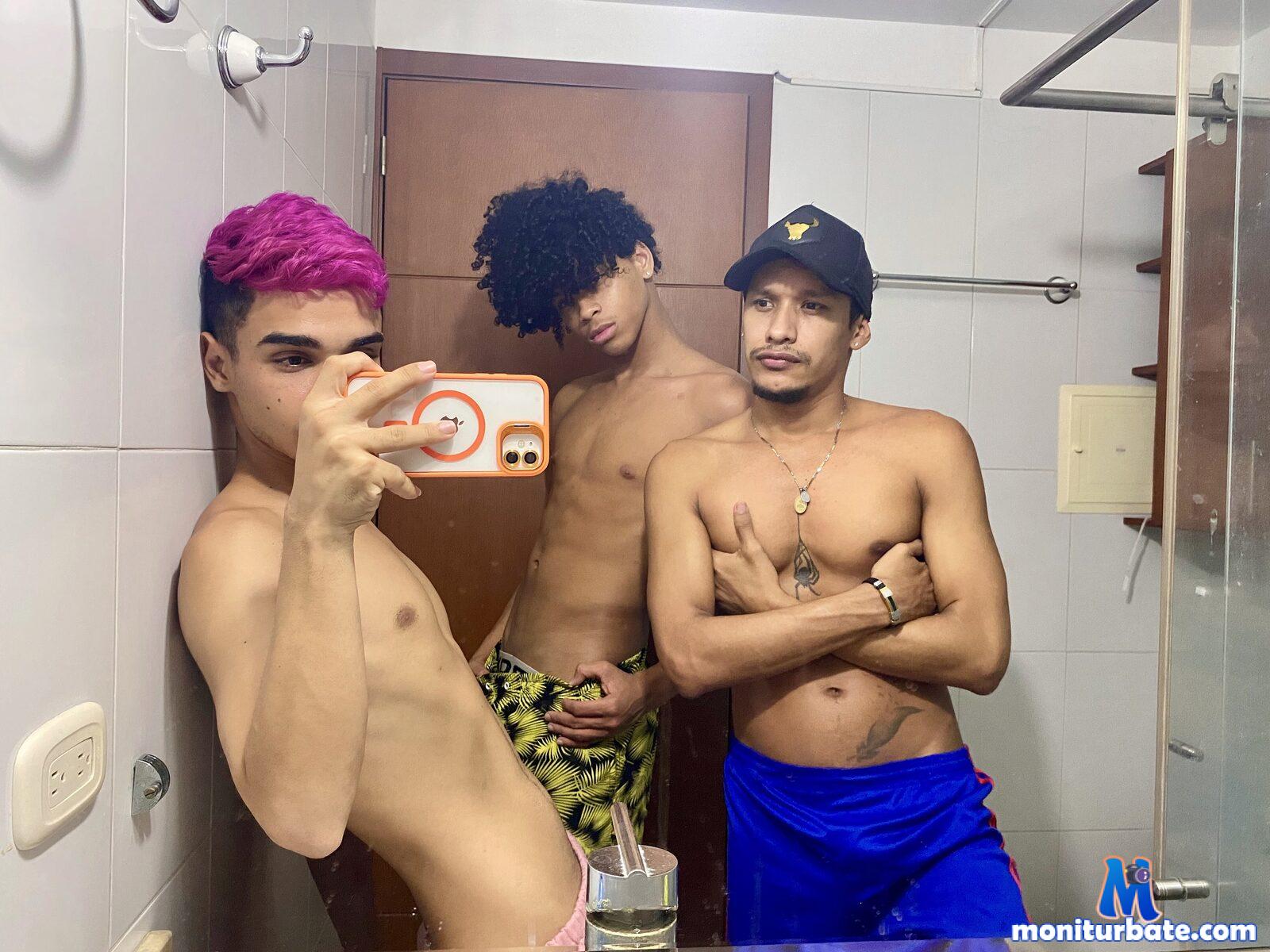 stiven-and-jasper-and-alan Flirt4free performer Domination Discipline Bad Cop/Good Cop Humiliation Tickler Tickling Smoking Collar and Leash Ball Gag Armpit