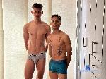 caleb-and-leon flirt4free livecam show performer Curius, hornrney, and uncensored