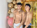 aaron-and-farid flirt4free livecam show performer Hello Welcome  guys 