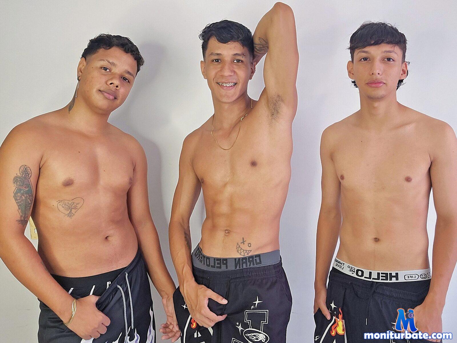 mael-and-robert-and-sebastiian Flirt4free performer Anal Double Penetration Feet Nipple Biting Cock Teasing Handcuffs Nipple Clamps Whip Anal Training Tickler Spanking Ass to Mouth Cosplay Rope Play Ball Gag Rimming