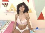 kimberly-vera flirt4free livecam show performer Latina with slim and beautiful body with big ass