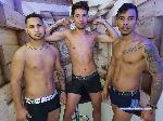 bruss-and-glei-and-tommy flirt4free livecam show performer welcome we are three hot and kinky latin boys