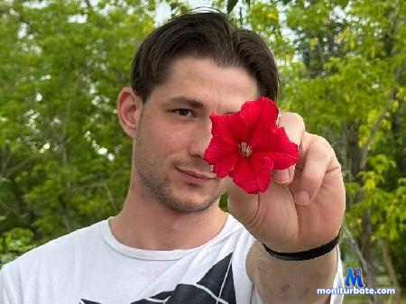 nikandr-gami flirt4free performer Russian guy cums from a finger in his ass